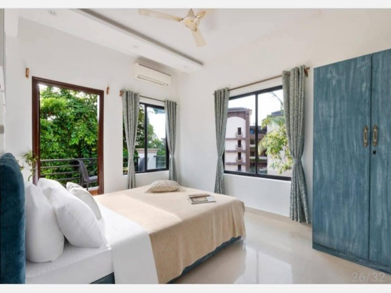 2 Bed Room in Vagator, Goa