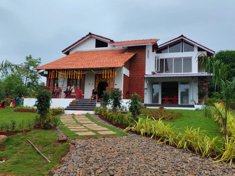 Dhaara Farms - Luxury Farm Stay - 4BHK Villa - Mulshi Tamhini Kolad Rafting
