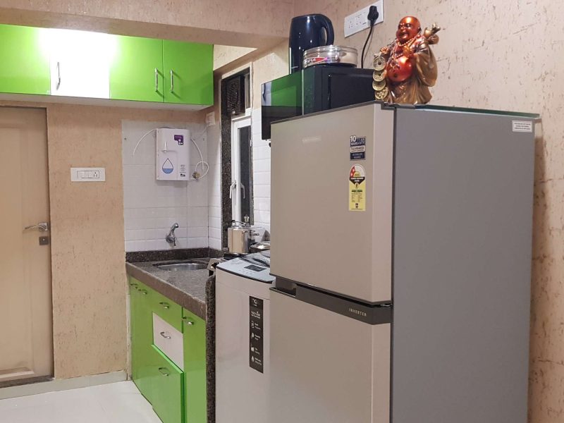 ❤ Graceful 1BHK Netflix 55″ TV Wifi Ready Kitchen