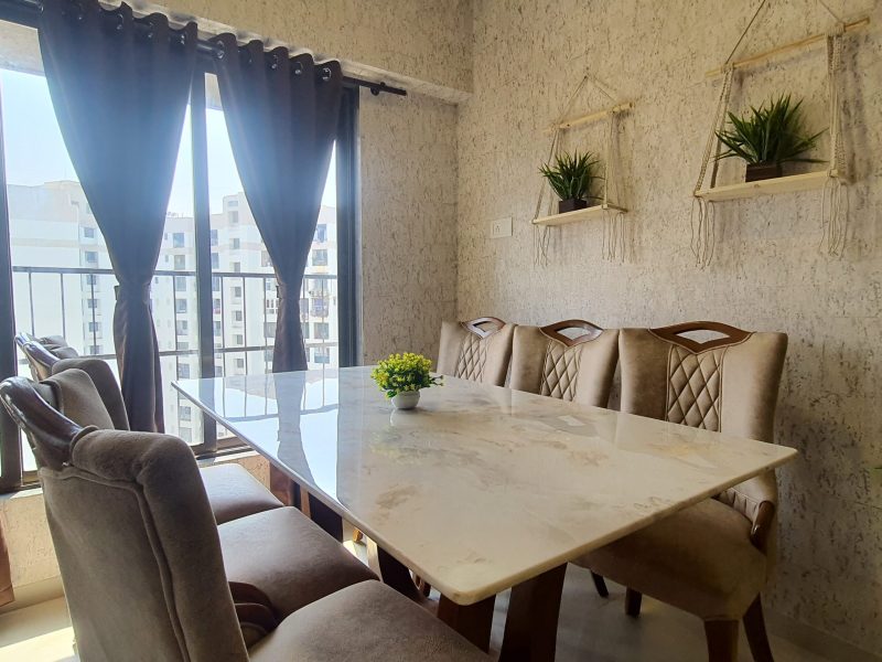 Classy 3BHK 15 min Sea to City View King Bed Wifi