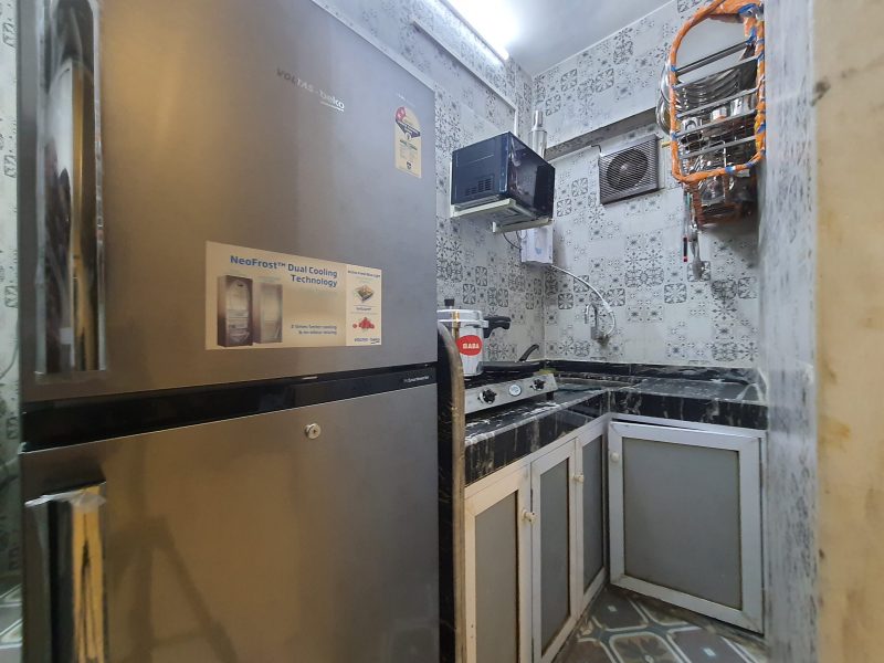 ❤ Cosy Studio 2 min ➝ Lilavati King Bed Kitchen