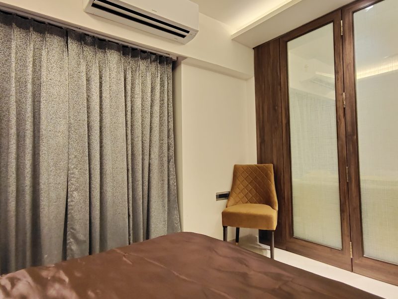 ❤ Modern City View 1BHK 5 mins to BKC Wifi Netflix