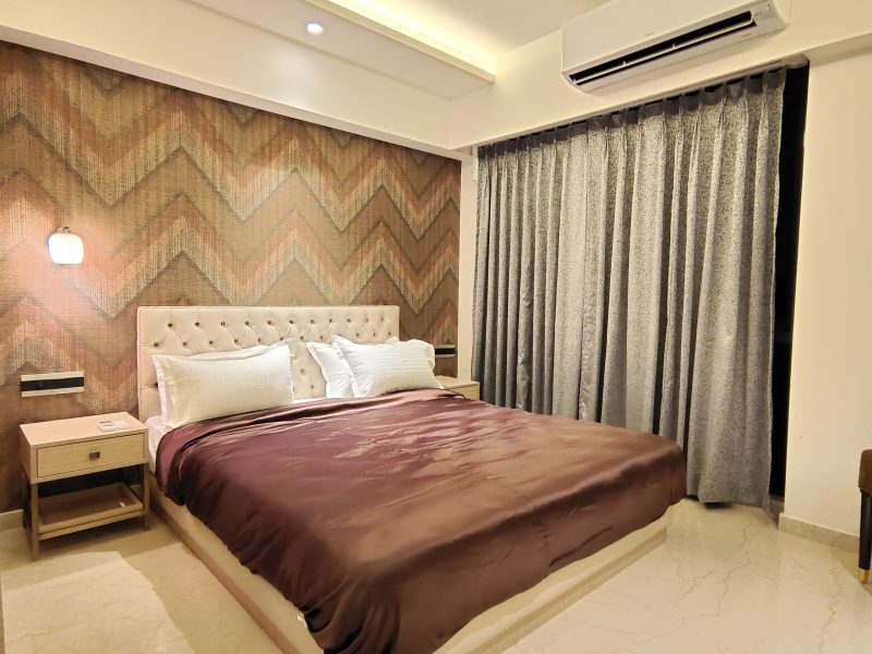 ❤ Modern City View 1BHK 5 mins to BKC Wifi Netflix