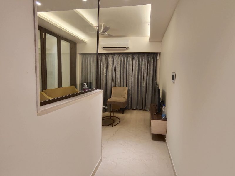 ❤ Modern City View 1BHK 5 mins to BKC Wifi Netflix