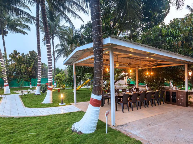 SaffronStays Serene Retreat