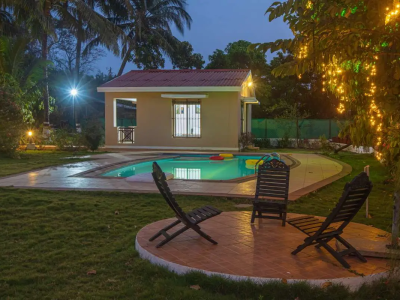 SaffronStays Serene Retreat