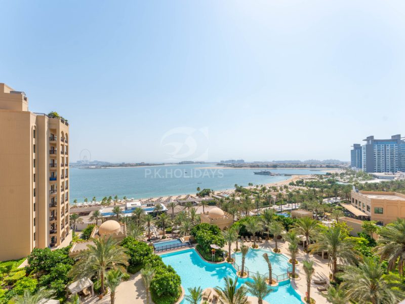 Stunning Views of The Palm | Free Cleaning | No Commission The Fairmont Palm Residence South, The Fairmont Palm Residences, Palm Jumeirah, Dubai
