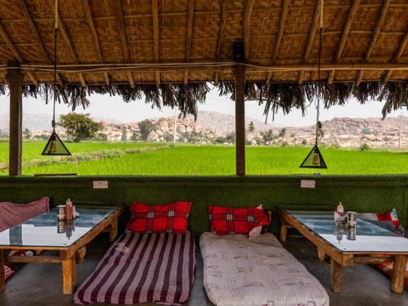 Hippie land Hampi, Karnataka