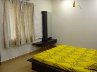 Baga anjuna rd 1 bhk with 2 double beds