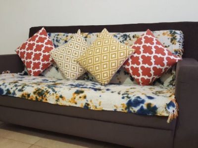 Baga anjuna rd 1 bhk with 2 double beds