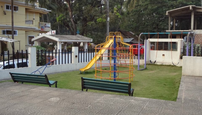 Baga anjuna rd 1 bhk with 2 double beds