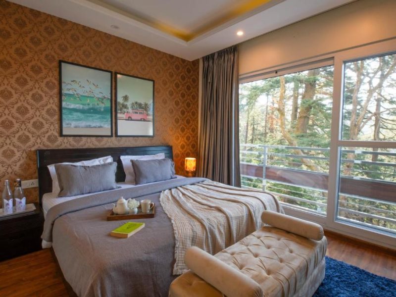 The Namah Retreat By PerfectStayz - King Room with Balcony, Shimla