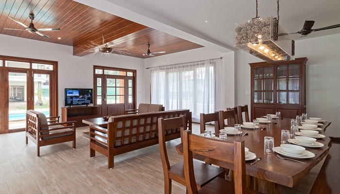 Bali Style Villa with shared pool In Calangute