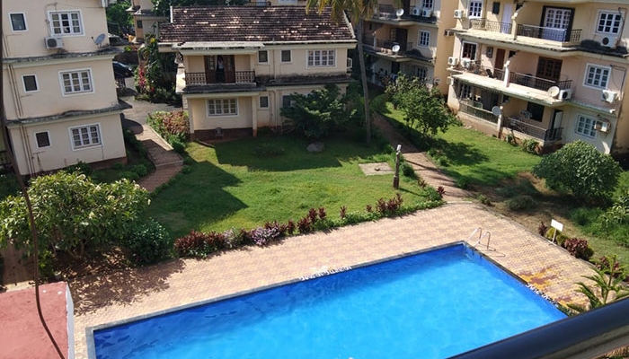 3 BHK Luxury Apartment 4 AC 2washroom @ Calangute