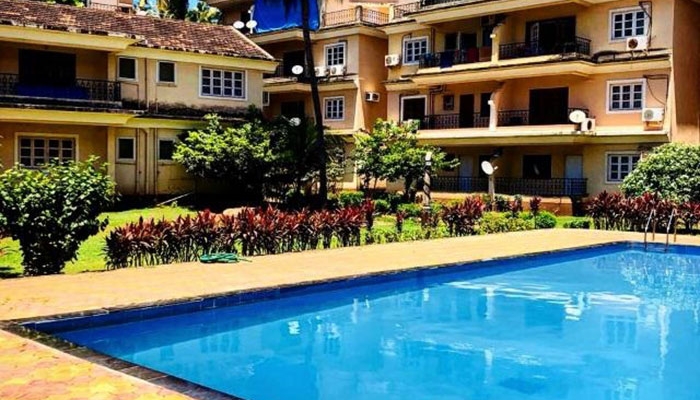 3 BHK Luxury Apartment 4 AC 2washroom @ Calangute