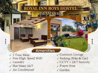 Royal Inn Boys Hostel F-8 Islamabad