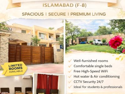 Royal Inn Boys Hostel F-8 Islamabad
